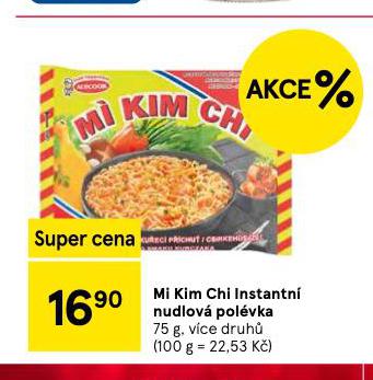 MI KIM CHI INSTANTN NUDLOV POLVKA