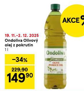ONDOLIVA OLIVOV OLEJ Z POKRUTIN
