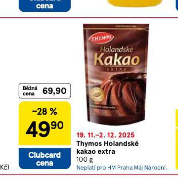 THYMOS HOLANDSK KAKAO EXTRA