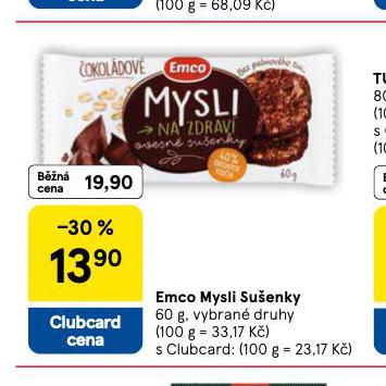 EMCO MYSLI SUŠENKY
