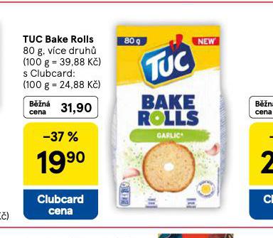 TUC BAKE ROLLS