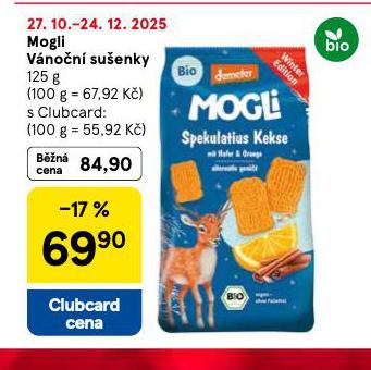 MOGII VÁNOČNÍ SUŠENKY