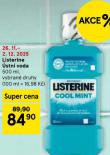 LISTERINE ÚSTNÍ VODA