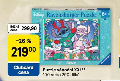 PUZZLE VÁNOČNÍ XXL