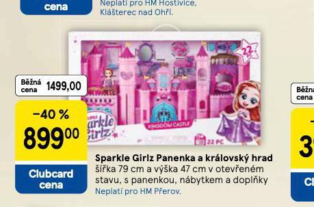 SPARKLE GIRLZ PANENKA A KRLOVSK HRAD