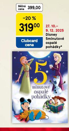 DISNEY 5MINUTOV OSPAL POHDKY
