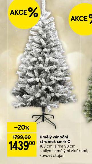 UMŠLÝ VÁNOČNÍ STROMEK SMRK C