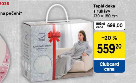 TEPLÁ DEKA S RUKÁVY