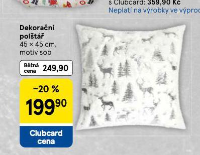 DEKORAČNÍ POLŠTÁŘ