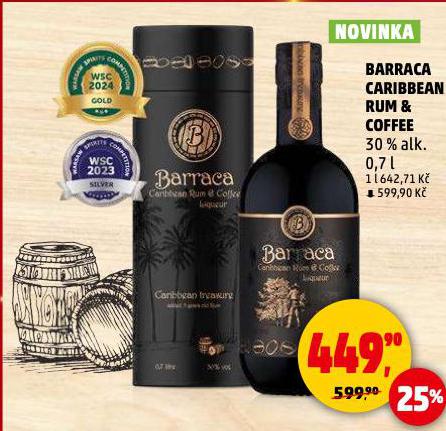 BARRACA CARIBBEAN RUM & COFFEE