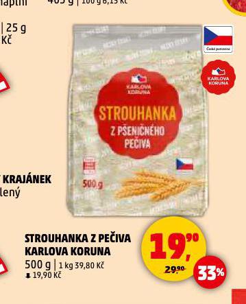 STROUHANKA Z PEČIVA