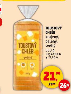 TOUSTOVÝ CHLÉB
