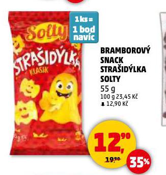 BRAMBOROVÝ SNACK STRAŠIDÝLKA
