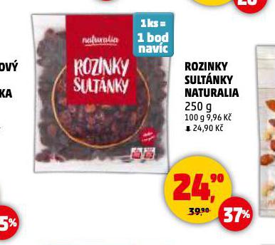 ROZINKY SULTNKY NATURALIA