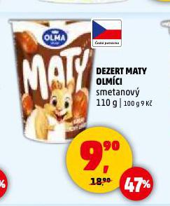 DEZERT MATY OLMCI