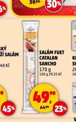 SALÁM FUET CATALAN SANCHO