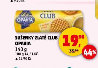 OPAVIA SUENKY ZLAT CLUB