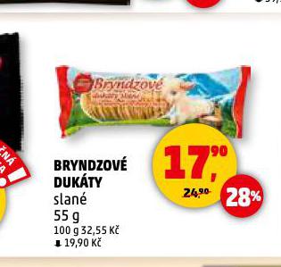BRYNDZOVÉ DUKÁTY