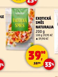 EXOTICKÁ SMĚS NATURALIA