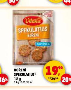KOŘENÍ SPEKULATIUS
