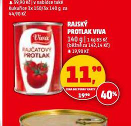 RAJSKÝ PROTLAK VIVA