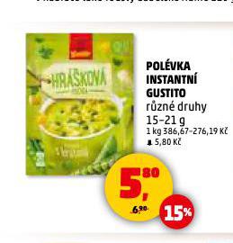 POLÉVKA INSTANTNÍ GUSTITO