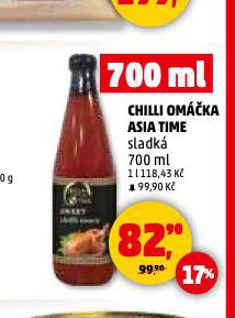CHILLI OMÁČKA ASIA TIME