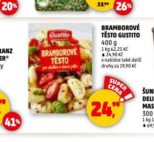 BRAMBOROVÉ TĚSTO GUSTITO