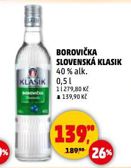 BOROVIKA SLOVENSK KLASIK