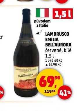 LAMBRUSCO EMILIA BELL'AURORA