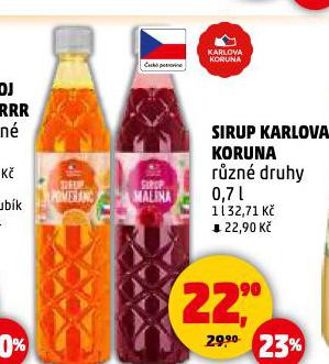SIRUP KARLOVA KORUNA