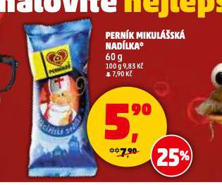 PERNÍK MIKULÁŠSKÁ NADÍLKA