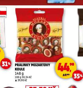 PRALINKY MOZARTOVY KOULE