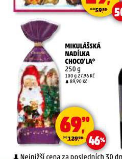 MIKULÁŠSKÁ NADÍLKA CHOCO'LA