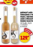 KRÉMOVÝ LIKÉR S BÍLOU ČOKOLÁDOU S TONKA FAZOLÍ SELECTION