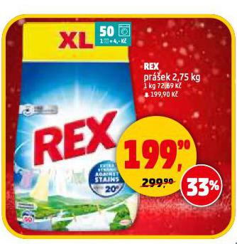 REX PRACÍ PRÁŠEK
