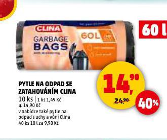 PYTLE NA ODPADKY CLINA