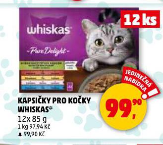 WHISKAS KAPSIKY PRO KOKY