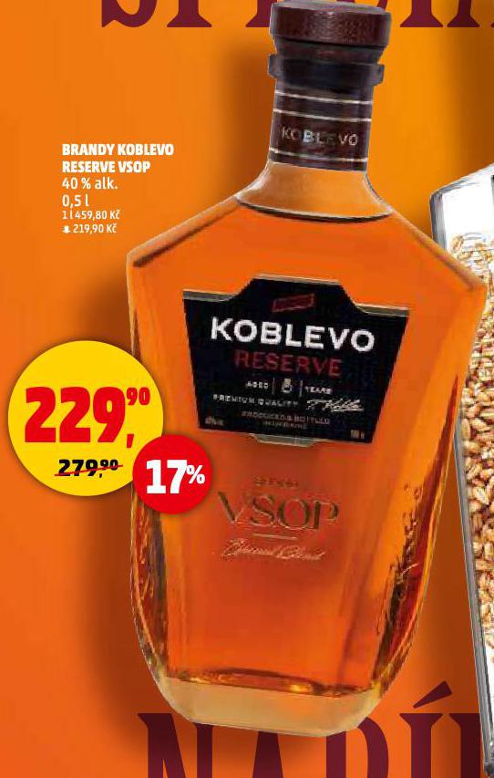 BRANDY KOBLEVO RESERVE VSOP