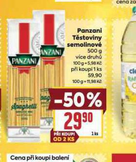 PANZANI TSTOVINY