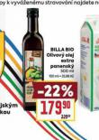 BILLA BIO OLIVOV OLEJ EXTRA PANENSK