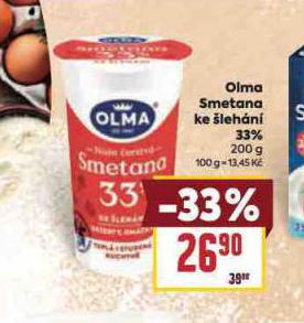 OLMA SMETANA KE LEHN 33%