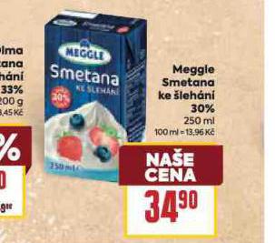 MEGGLE SMETANA KE LEHN 30%