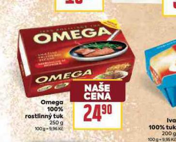 OMEGA 100% ROSTLINN TUK