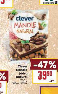 CLEVER MANDLE JDRA NATURAL