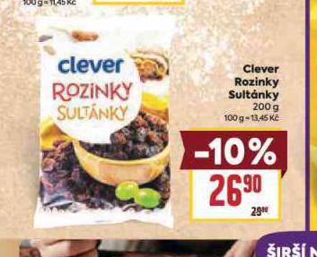 CLEVER ROZINKY SULTÁNKY