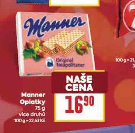 MANNER OPLATKY