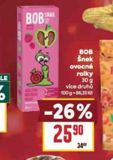 BOB NEK OVOCN ROLKY