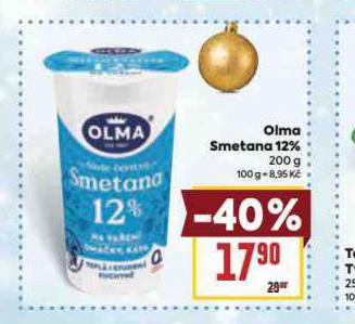 OLMA SMETANA 12%