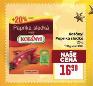 KOTNYI PAPRIKA SLADK